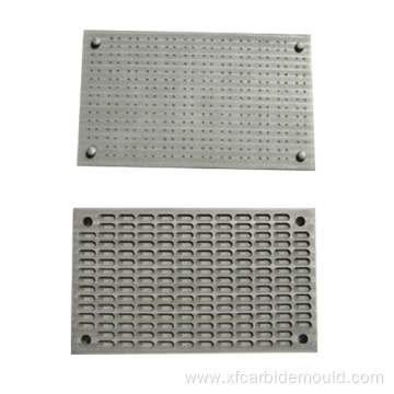 Pressure graphite assembly plate exothermic welding mold